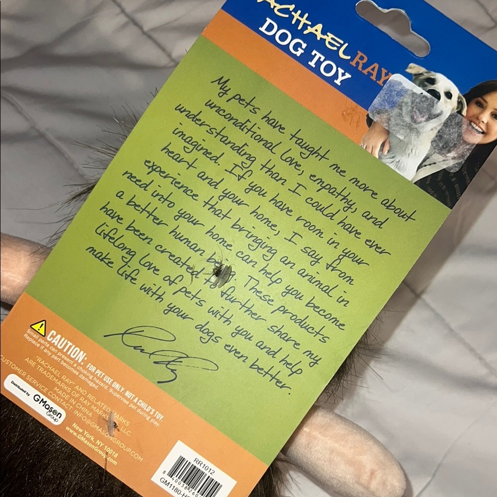 NWT Rachael Ray Plush Toy for Small Pets - Picture 2 of 3